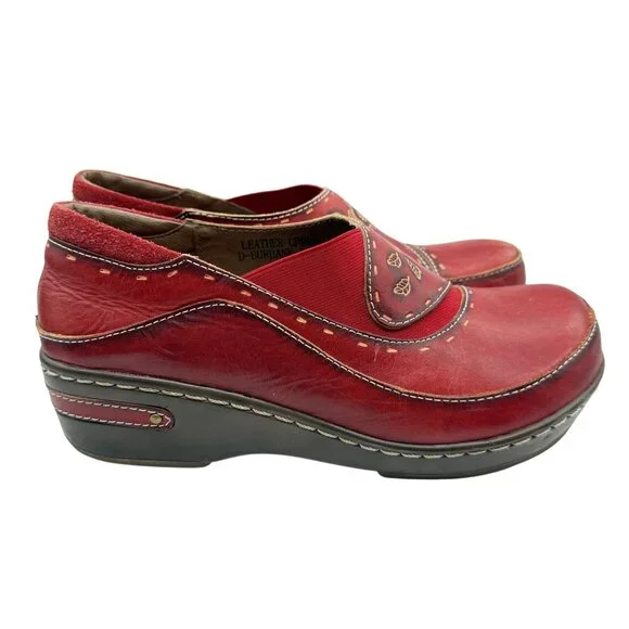 L'Artiste by Spring Step Burbank Leather Clogs, 9 - Picture 2 of 10